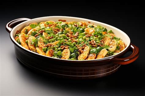 Premium AI Image | Capturing the Deliciousness of String Bean Casserole