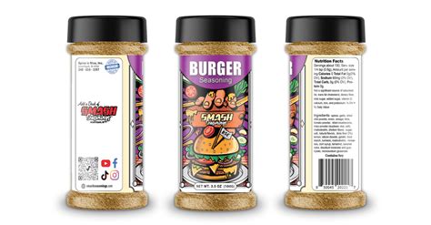 Smash Seasonings Burger Seasoning - A Perfect Burger Blend