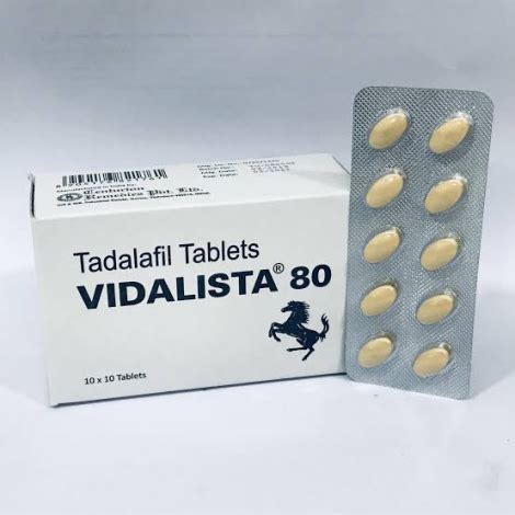 Vidalista Black 80mg (Tadalafil)