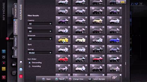 Gran Turismo 5 - All Cars Collected - My Complete Garage [10/28/2011] - YouTube