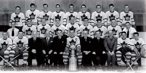 Toronto Maple Leafs - Stanley Cup Champions 1951 | HockeyGods