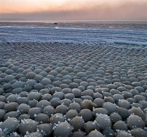 stroomi-beach-ice-balls-1 | Awesome | Pinterest | Lake michigan ...