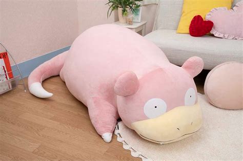 Life-Sized Slowpoke Pokémon Plush Hits the Pokécenter!