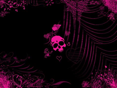 Emo Skull Wallpapers on WallpaperDog