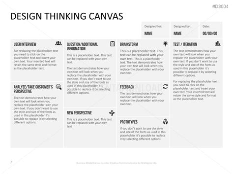 Design Thinking Canvas | PowerPoint Templates | PresentationLoad