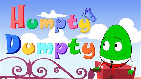 Humpty Dumpty Nursery Rhyme - YouTube