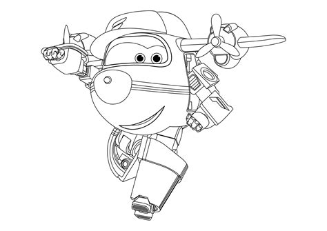 Super Wings Coloring Pages. 100 Best Images Free Printable