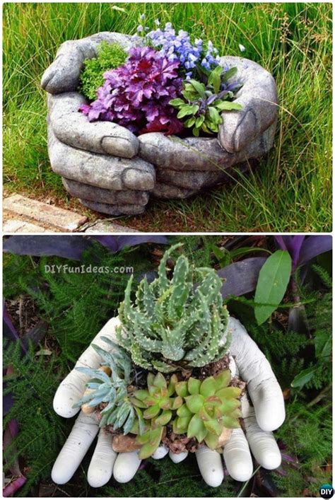 DIY Concrete Planter Ideas Projects