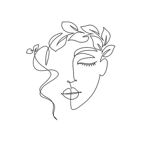 Gratis One Line Art-sjablonen