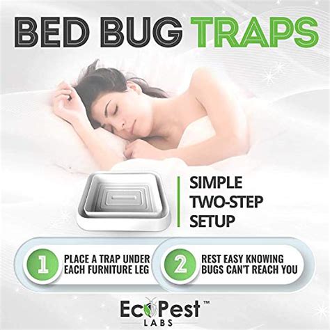 Bed Bug Interceptors - 4 Pack | Bed Bug Blocker (XL) Interceptor Traps ...