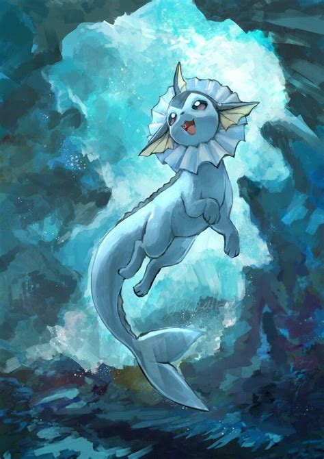 Vaporeon - Pokémon - #pokemon #vaporeon | Pokemon drawings, Cute pokemon wallpaper, Pokemon ...