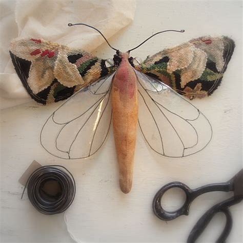 Mister Finch: Moths moths moths......................... | Textile fiber art, Fabric art, Soft ...