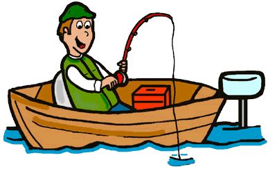 Fisherman clip art clipart image - Clip Art Library | Boat cartoon ...