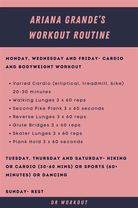 Ariana Grande Workout Routine | Dr Workout