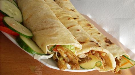 Homemade Shawarma Bread in A Pan & Oven( Pita bread/ Naan Flat Bread)