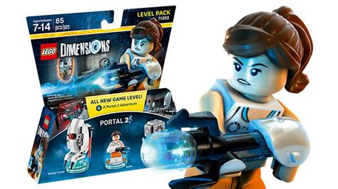 LEGO Dimensions: Portal 2 Level Pack (2015) promotional art - MobyGames