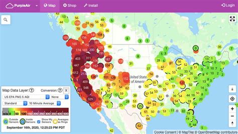 Current Air Quality Map Washington State - London Top Attractions Map