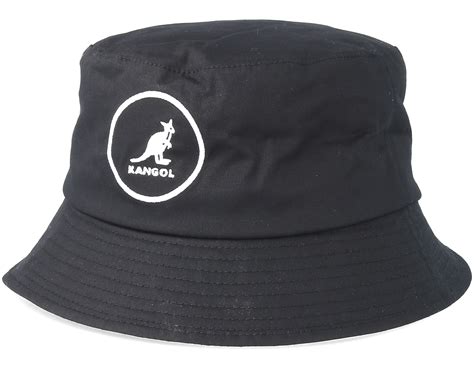 Cotton 1 Black Bucket - Kangol hatt - Hatstore.se