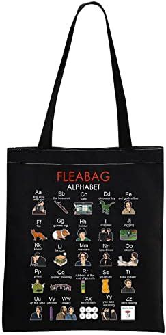 Amazon.com: Fleabag TV Show Inspired Gift Fleabag Black Tote Bag ...