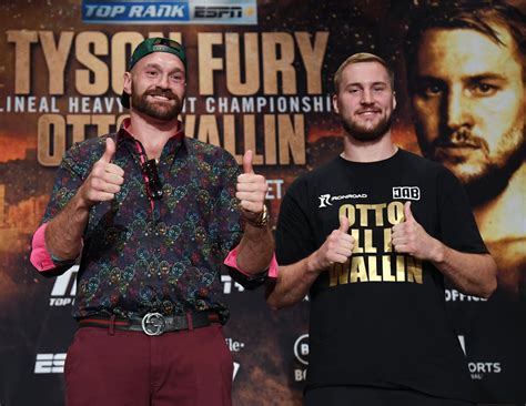 How To Watch Tyson Fury vs. Otto Wallin - Forbes Vetted