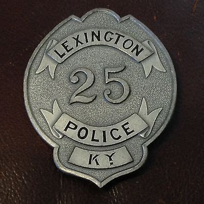 Lexington Kentucky Police Badge number 25 reproduction -- Antique Price ...