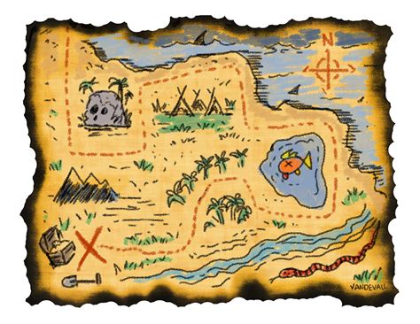 Printable treasure maps for kids