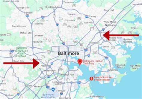 Francis Scott Key Bridge gone. How can RVers navigate Baltimore? - RV ...