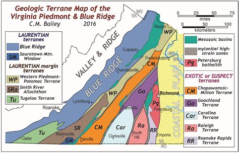 Piedmont - The Geology of Virginia