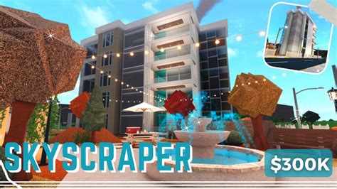 Skyscraper 🌃 | Roblox | Bloxburg - YouTube