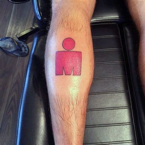 75 Ironman Tattoo Designs for Men [2024 Inspiration Guide] | Iron man tattoo, Triathlon tattoo ...