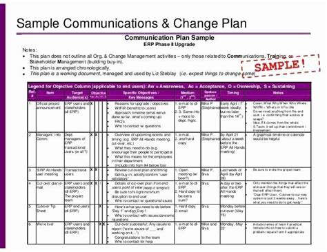 Change Management Plan Template Best Of 10 Change Management Plan with ...