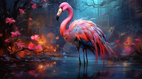 flamingo sunset wallpaper by BelindaBindi on DeviantArt