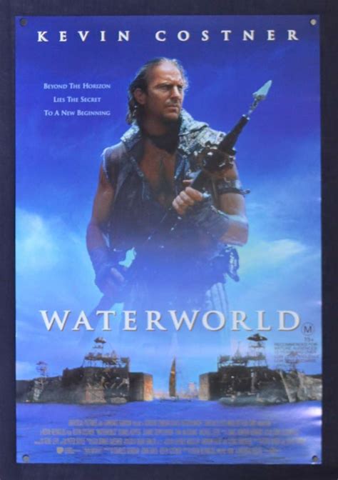 All About Movies - Waterworld Movie Poster Original Daybill Rolled 1995 Kevin Costner Sci-Fi