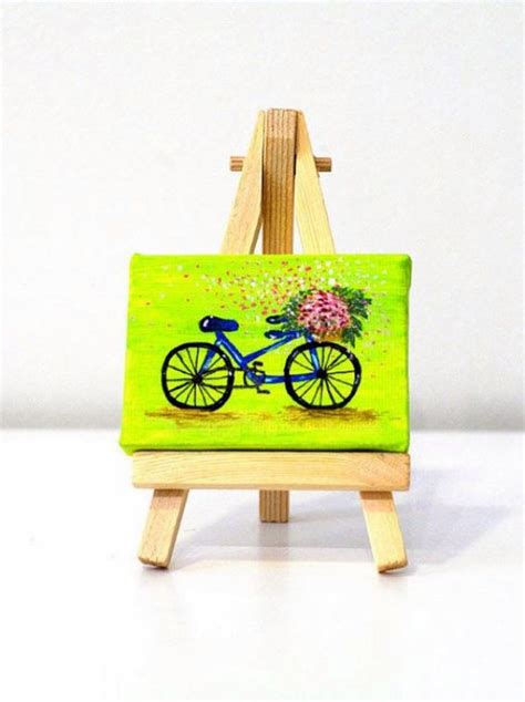 40 Easy Mini Canvas Painting Ideas For Beginners To Try | ArtBeek Small Canvas Paintings, Small ...