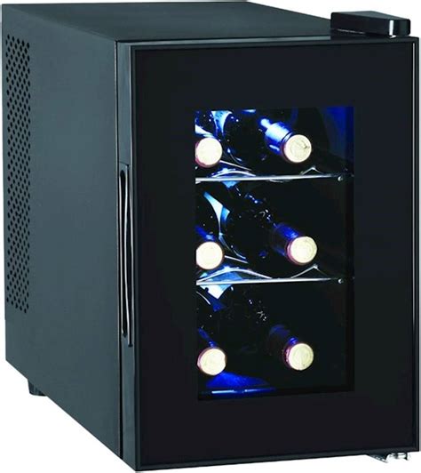 RCA - 6-Bottle Wine Cooler - Black at Pacific Sales