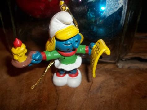 Vintage Smurfette Ornament Smurf Choral Girl Christmas Tree | Etsy