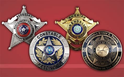 Custom Law Enforcement Badges - Texas-based A+ Rated | HUB