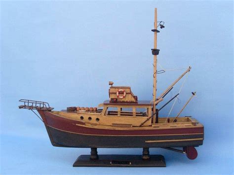 Buy Wooden Jaws - Orca Model Boat 20in - Model Ships