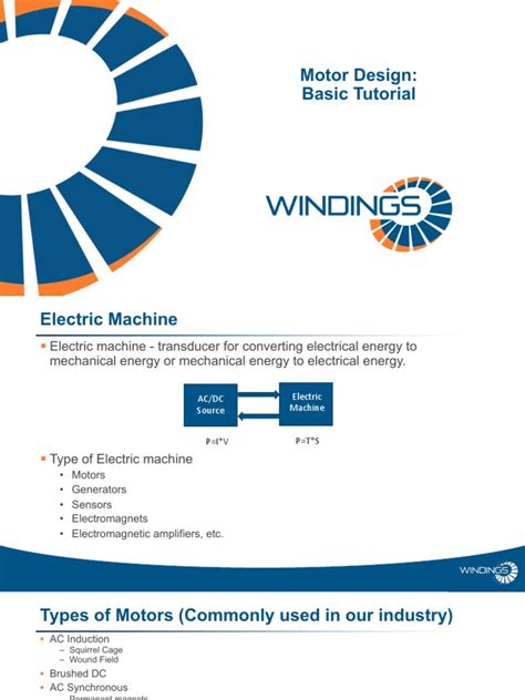 Motor Design Basic Tutorial | PDF | Electric Motor | Insulator ...