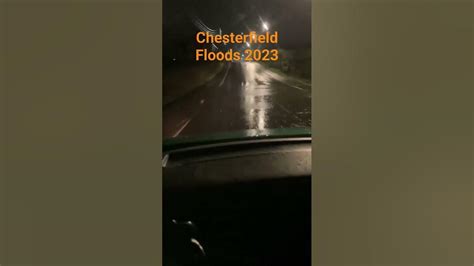 Chesterfield Floods 2023 - YouTube