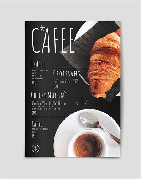 Coffee Shop Menu Template | Coffee shop menu, Cafe menu, Cafe menu design