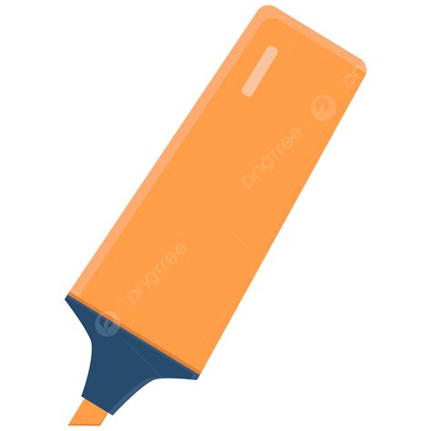 Highlighter Pen Clipart Hd PNG, Highlight Pen Stabilo Orange Stationary, Stationary, Highlight ...