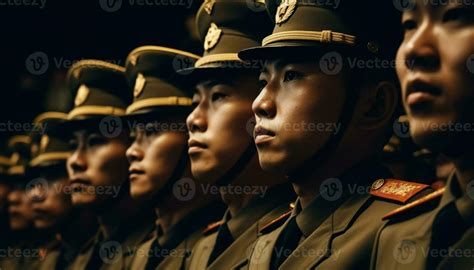 Chinese military parade honors heroes in uniform with patriotic ceremony generated by AI ...