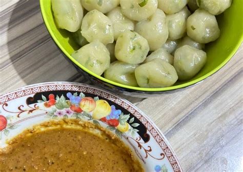 Resep Cilok kuah kacang simple oleh Nur Ahlami Mubarak - Cookpad