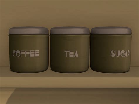 Coffee, tea and sugar containers - Dutchie | SL