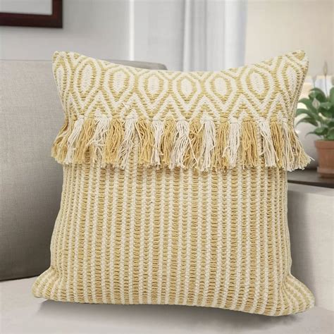 Avani Decorative Pillow with Tassels - Walmart.com - Walmart.com