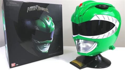 Legacy Green Ranger Helmet Green Power Ranger Helmet ...