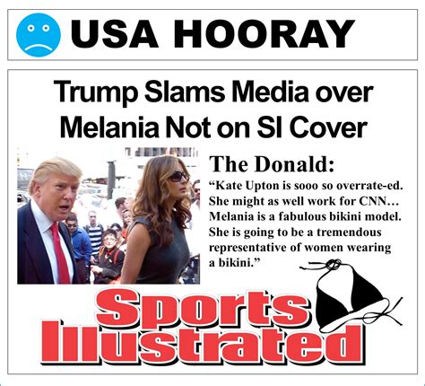 Trump Slams Media over Melania Not on SI Cover – The Misinterpreter