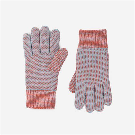 Micro Dots Lined Knit Gloves – VERLOOP | knits