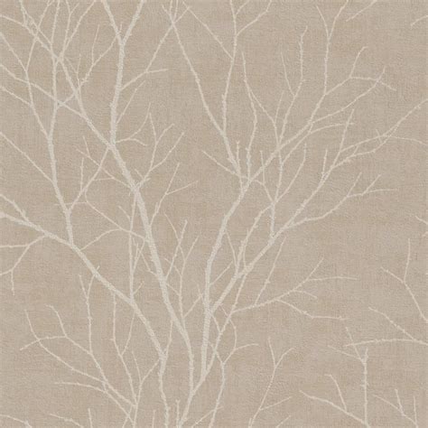 Twig Tree Branch Pattern Wallpaper Modern Non Woven Textured 455908 | Modern textured wallpaper ...